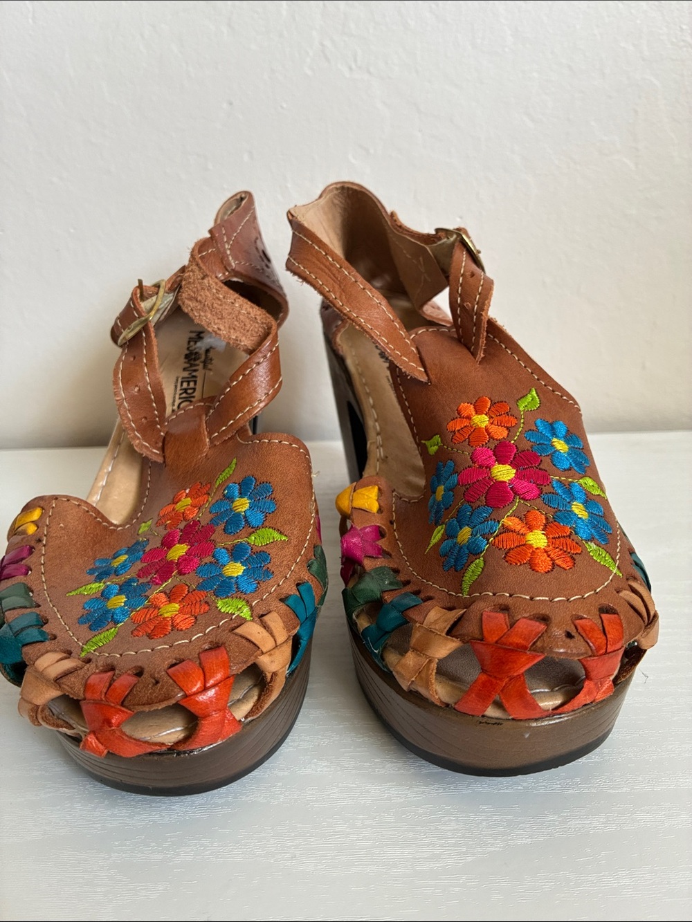 Mexican Embroidered Heels